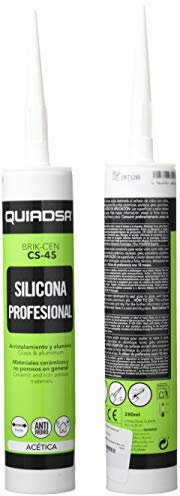 QUIADSA Cartouche de mastic en silicone gris avec canule