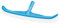Jilong Poolbürste 40cm Beckenbürste Bodenbürste Schwimmbadbürste zur Poolreinigung für Pool-Stange mit Ø 28-30 mm, Bürste für Poolwand und Poolboden geeignet