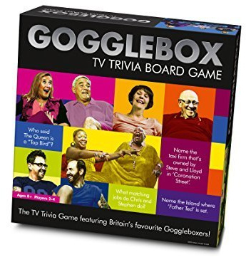 Paul Lamond Gogglebox TV Trivia Board Game for 4 Players, Ages 12+