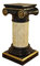 Standsäule Blumensäule Marmorsäule Antike Deko Barock Säule Höhe: 61cm Beige