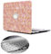 Se7enline Compatible with Macbook Air 13 inch Cover Hard Shell Case for Macbook Air 13.3 inch A1369/A1466 with EU Layout Silicone Keyboard Cover, Pink Leaves