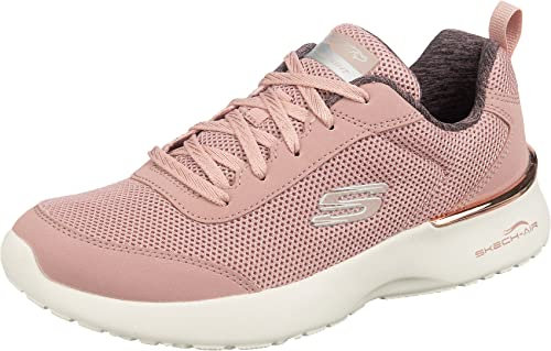 Skechers Femme air Dynamight-Fast Brak Baskets, Violet (Mauve Mesh/Off White Trim Mve), 39 EU