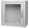 ARKY AED Defibrillator Wandschrank universal grün oder weiß mit Alarm 38 x 38 x 20 cm Metall (grün)