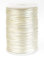 Jajasio Satinkordel 2mm, 10 Meter lang Schmuckschnur Creme, Schmuckkordel, Flechtkordel Satinschnur