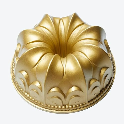 Hagen Grote Detailreiche Guss-Backform Lilienblüte, Ø 24 cm, 10 cm hoch, optimale Hitzeverteilung für perfekte Backergebnisse