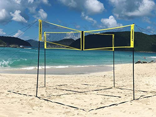 HAMMER CROSSNET Four Square Volleyball Net