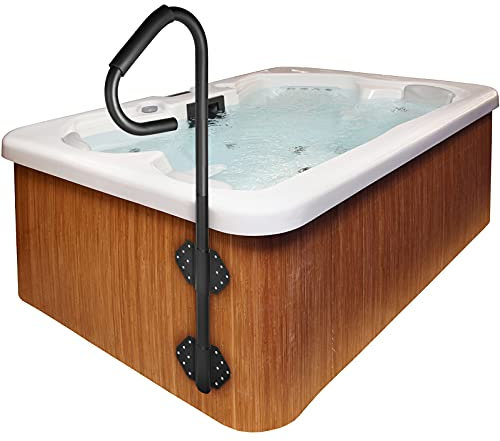 VEVOR Whirlpool Handlauf Eisen Spa-Geländer Whirlpool 119,4 x 48 cm Pool Handlauf 280 kg Tragfähigkeit Haltegriff Einstiegshilfe Pool ideal für Innen- und Außenbädern oder als Handtuchbaum