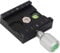 Quick Release Plate 50mm QR Clamp,with1/4-inch Screw Fits Arca-Swiss Standard for Tripod Head Quick Release,Built-in Bubble Level