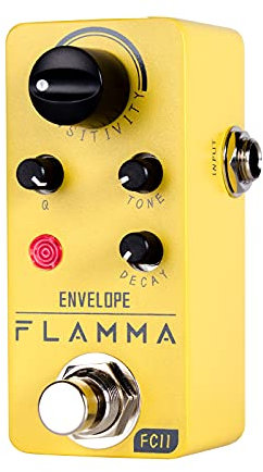 FLAMMA FC11 Auto Wah Pedal Envelope Filter Guitar Effects Pedal True Bypass for Guitar and Bass