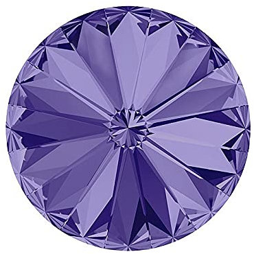 2 stk SWAROVSKI CRYSTALS Stones Rivoli 1122 Chaton, SS47 (10 mm) Tanzania F (Swarovski-Kristalle Steine Rivoli 1122 Chaton Violett)