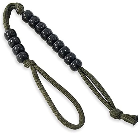 Coopers Bay Pace-Count Beads/Army Ranger Beads/Distanzzähler für Ihr Land Navigation Kit – Trail Hiking Beads Kompass als Teil eines Orientierungslaufs (OD Green)