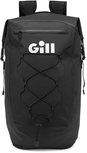 Gill Voyager Kit Pack Rucksack – wasserdicht und pannensicher für Wassersport, Fitnessstudio, Strand, Bootfahren, Reisen, Camping (schwarz, Einheitsgröße)