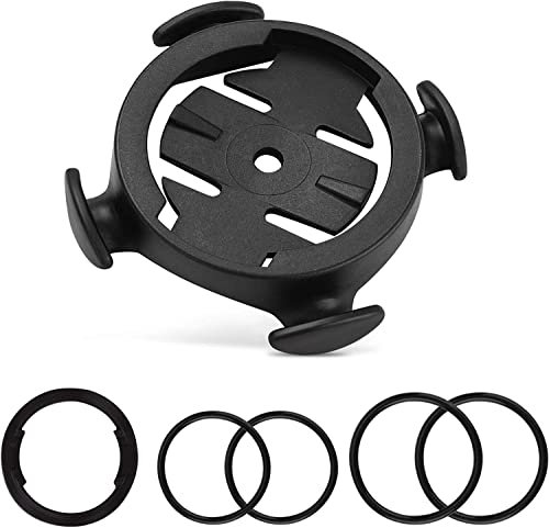 Blueshaweu Compatible for COOSPO BC107 Mount, Out-Front Bike Computer Mount Compatible with Garmin,Wahoo,XOSS Bike Computer, Out Front Bracket Plastic Bike Computer Mount Adapter Base (Black)