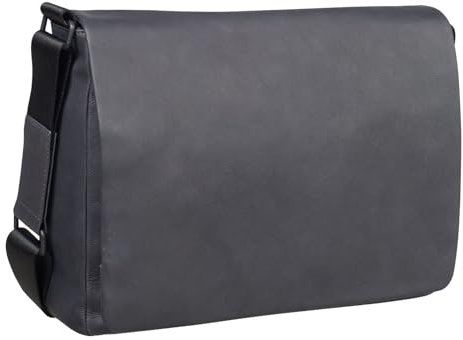 Leonhard Heyden Den Haag Messenger Bag L Grau