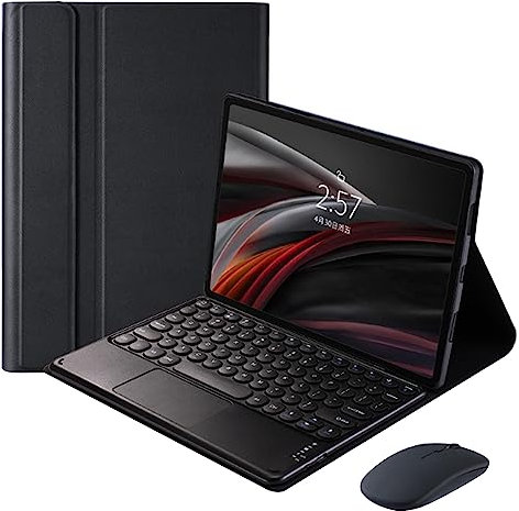 QYiiD Funda con teclado táctil para Lenovo Tab P11 Plus 2021 / Tab P11 2020 de 11 pulgadas (modelo: TB-J606F TB-J606X TB-J616F), funda para teclado con bonito teclado inalámbrico y mouse de tecla