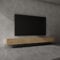 doporro TV Lowboard hängend Fernsehschrank Wohnzimmer | TV-Schrank hängend Fernsehtisch Fernsehschrank Hängeschrank 320cm