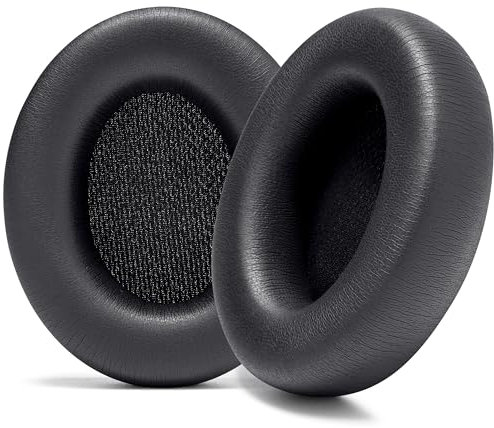 WC PadZ Studio Pro – Extra Dicke Ohrpolster für Beats Studio PRO, hergestellt von Wicked Cushions | Verbessertes PU-Leder, größere Ohröffnung, verbesserter Schaumstoff | Black