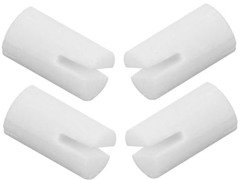 TOYANDONA 4pcs Cool for Banjo Players Bone Nut Blanks for Banjo Replacement Banjo Nut Bone for Banjo Bone Nut Banjo Guitar Accessories Nut Pod The Nuts White Beef Bone Gadgets