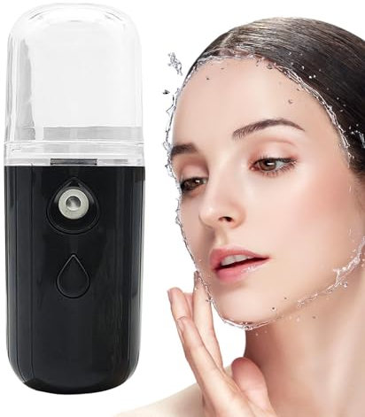 Pulverizador De Niebla Portátil, Vaporizador Facial, Humidificador De Vapor Facial, Vaporizador Facial De Niebla Fría Recargable Por USB, Tanque De Agua Hidratante Nano Humidificador Facial