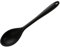 Wiltshire Silicone Serving Spoon, Cooking Spoon, Heat-Resistant Utensil, Non-Stick, Non-Scratch, Midnight Black, 27x6.2x2.5cm