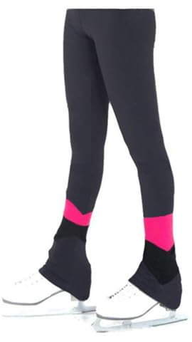 Schlittschuhhose Eiskunstlauf Praxis Leggings Schlittschuh Hosen Warme Leggings Hohe Taille Tanzhose Gymnastik Sport Hose Übungshose Eislauf Leggings,03,3XL