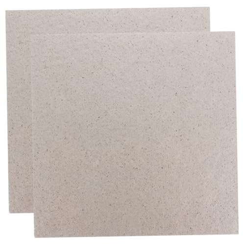 Cabilock 2piezas Lámina De Mica Para Microondas Placas De Accesorios De Suministros Para Horno Repuestos De Reparación Para Uso Doméstico