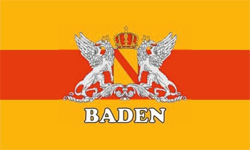 Baden mit Schrift, Fahne, Flagge, Grösse 90x150 cm