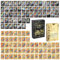 HSKRKOW 2 juegos Cartas Doradas De Bokémoon,110 Piezas Cartas Raras De Pokémon Vstar Vmax Doradas, Cartas Variadas V, Incluidos Varios Boletos De Lámcartas Pokemonina Raros (Negro/oro,C)