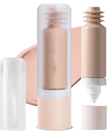 Matte Full Coverage Liquid Foundation – leichtes makelloses Finish, aufbaubar und kaschierend, hauttonanpassendes Make-up, ölfrei, lange Haltbarkeit (40 ml)