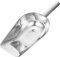 Ipetboom Pelle à Glace Acier Inoxydable pour Farine Granulés et Frites Design Ergonomique et pour Cuisine Bar et Événements