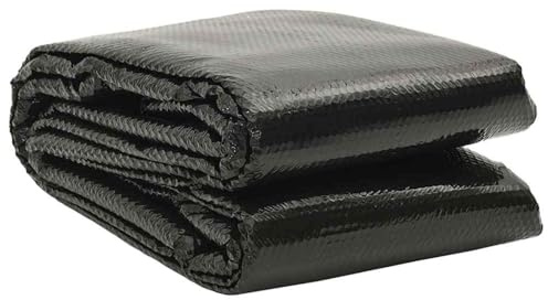 Fasba Cobertor Solar Piscina 450x220cm Negro - Calienta Agua, Reduce Químicos, Seguridad