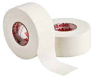 Mueller M-Tape, Sporttape, 2.5cm x 9.0m, Weiss, 1 Rolle