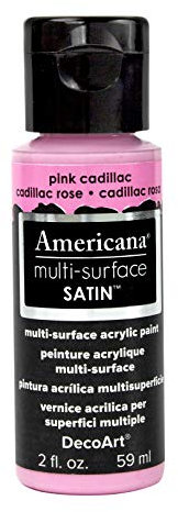 Deco Art Acrylics Multi-Purpose Paint,Pink Cadillac Satin,59 ml (Pack of 1)