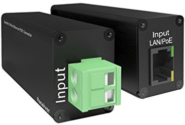 DoorBird A1071 PoE Adapter and Injector - PoE Adapters and Injectors (IEEE 802.3af, IEEE 802.3at, 80m, Black, CE, FCC, 30W, -25-55°C)