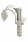Index Fixing Systems LSABTS022 Steckschelle AB-TS INDEXring | für PVC-Rohr, Stahlrohr, Kupferrohr, halogenfrei, UV-beständig | Nylon, zum Einschlagen, Durchmesser: 22 mm, 6 Stück