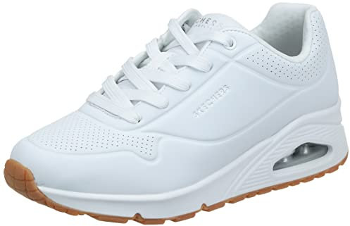 Skechers Baskets Uno Stand on Air pour Femme, Blanc, 36 EU