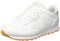 Skechers OG 85 OLD SCHOOL COOL, Zapatillas para Mujer, White Duraleather/ Silver Glitter Trim, 37 EU