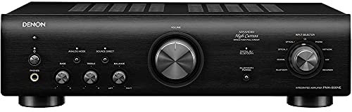 Denon PMA-600NE Stereo Integrated Amplifier | Bluetooth Connectivity | 70W x 2 Channels | Built-in DAC and Phono Pre-Amp | Analog Mode | Advanced Ultra High Current Power