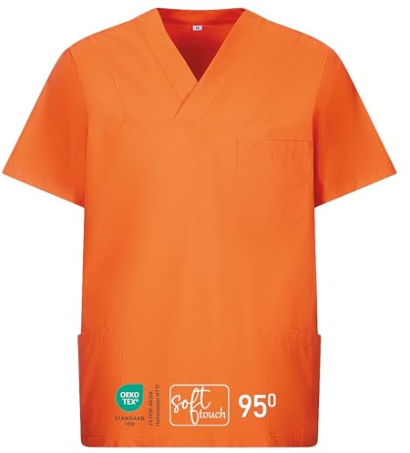 EXNER Unisex Schlupf-Kasack, OP-Kasack, Hosen-Kasack, in 16 Farben lieferbar