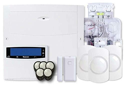 Texecom KIT-1002 Ricochet Premier Elite 64W Wireless Alarm with Capture PIR Kit – White