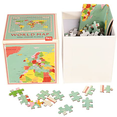 Weltkarte 300 Teile Puzzle