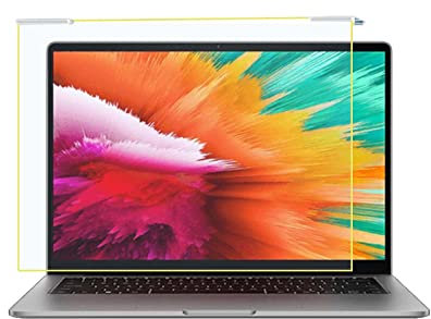 LIGUOYI 1Pcs Laptop Screen Protector, AntiBlue Light Filter, Antis-UV Eye Protection, Transparent Protective Film Screen Protector for 14 Inch 16:9 Aspect Laptop Screens, Antis-Fingerprint