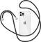 XTCASE Handykette für iPhone 14 Pro Hülle mit Band, Transparent Silikon Handyhülle für iPhone 14 Pro mit Kette Stossfest Schutzhülle - Schnur mit Case zum Umhängen in Schwarz