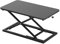 Decoholic Single 24 inch Scissors Lift Keyboard and Mouse Riser, Height Adjustable Standing Desk Converter for Ergonomic Sit Stand Workstations，suitable to hold large/small items (24inch, Black)