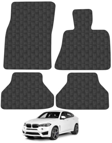 BMW X6 (2014-2019) 3mm Rubber Car Mats