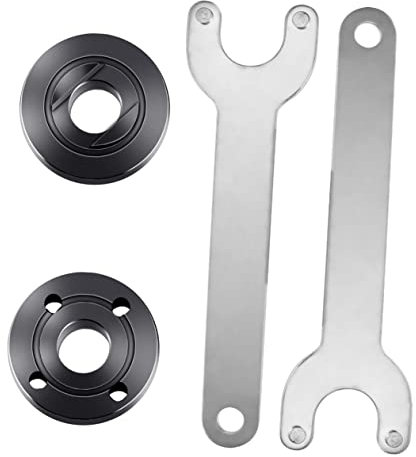 Housoutil Btr 125mm Winkelschleifer Wrench Set Professionelles Werkzeug Mit Unterlegscheiben Wrench Obere Dichtung Untere Dichtung Robuste Und Langlebige Ausführung Winkelschleifer Zubehör