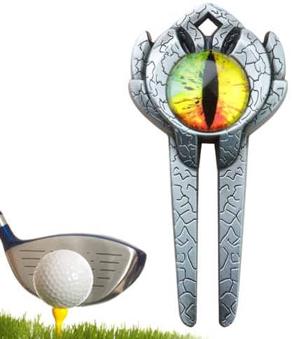 Générique Divot Golf Tool - Heavy Duty 3D Precision Gadget Golf Repair Tool for Beginners, Men and Women, Course Maintenance, Practice and Tournament