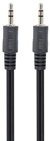 Gembird CCA-404-10M - Cable conector de jack 3,5 mm a jack 3,5 mm (10 metros) Negro