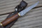 Perkin Knives - Cuchillo de caza de Damasco hecho a mano personalizado - Cuchillo de deshuesar hermoso