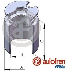 AUTOFREN SEINSA D025122 Bremssattel-Kolben 38mm Stahl
